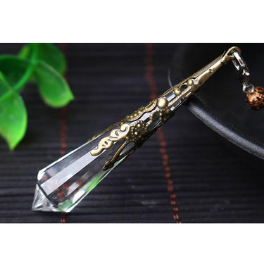 Natural Clear Quartz Orgone Pendant
